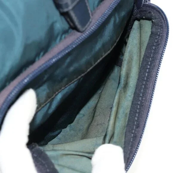 PRADA Backpack Nylon Blue Silver Auth 157773 - Picture 11 of 16